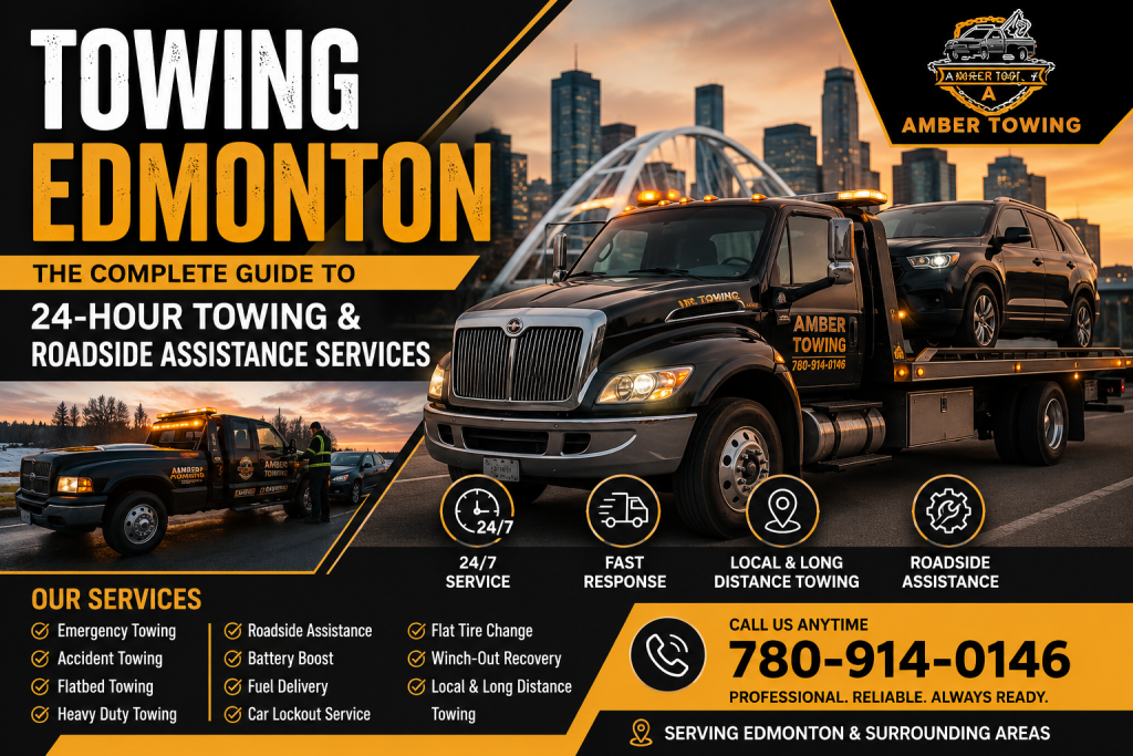 Towing Edmonton: The Complete Guide to 24-Hour Towing and Roadside Assistance Services